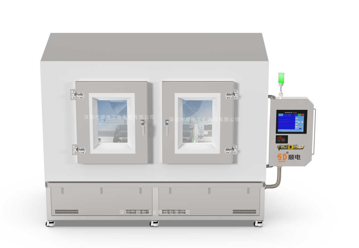 拖鏈電纜的超低溫拖鏈動态測試
